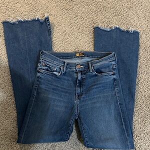 MOTHER DESC The Weekender Fray Jeans size 29